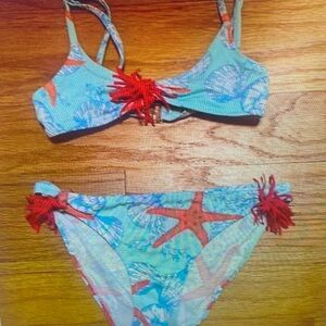 Colorful Starfish Bikini Set